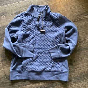 L.L. Bean quilted pullover